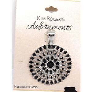 Jewelry Lot Kim Rogers VTG New Silver Tone Pendant Gold Tone Brooch Pin